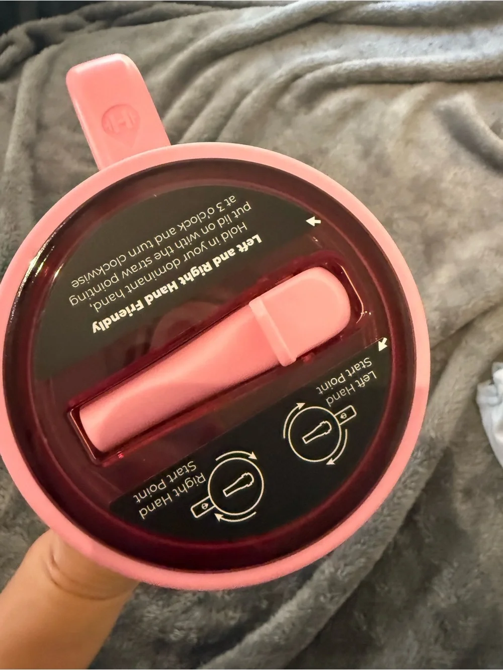 HydroJug Pink Leopard Insulated Travel Mug with Handle